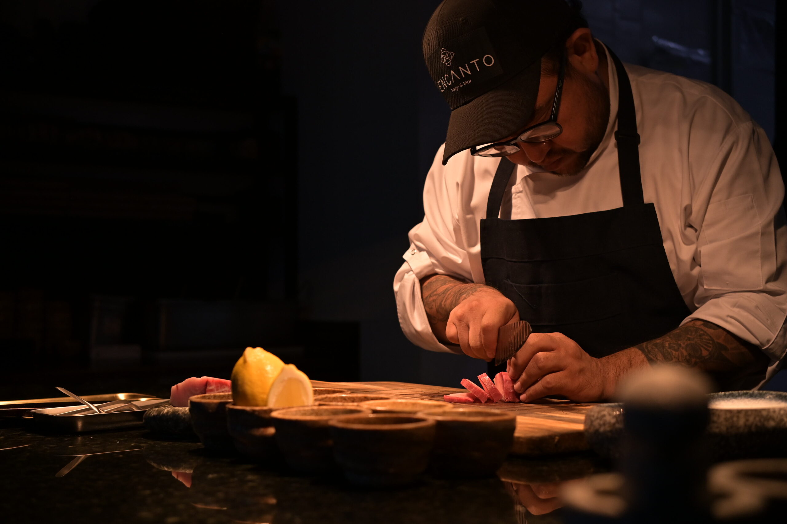 Sashimi de Hamachi